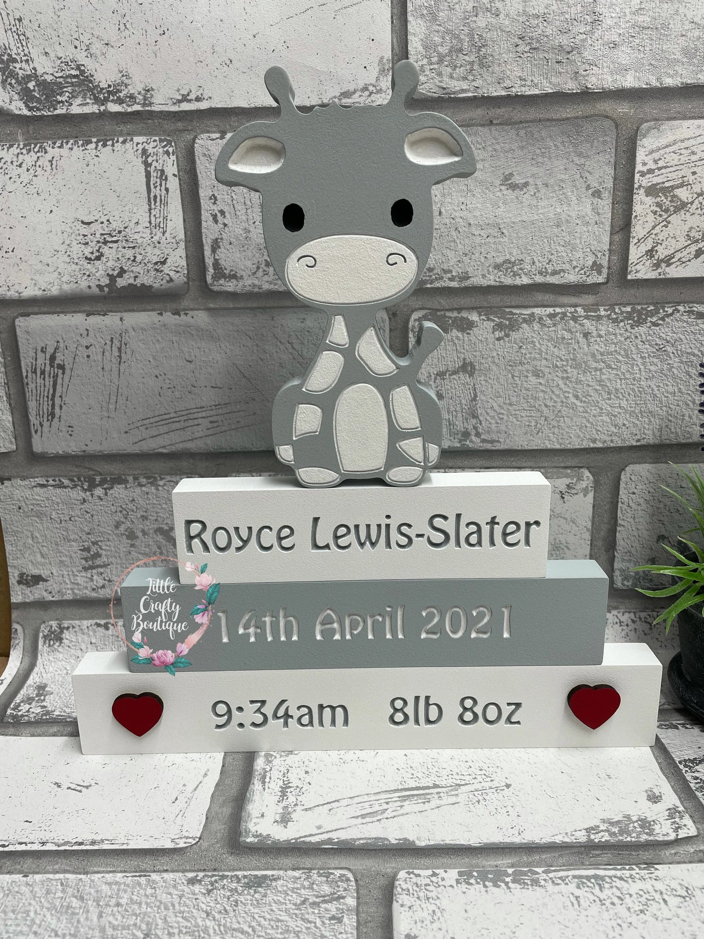 Personalised Engraved Stacking Blocks