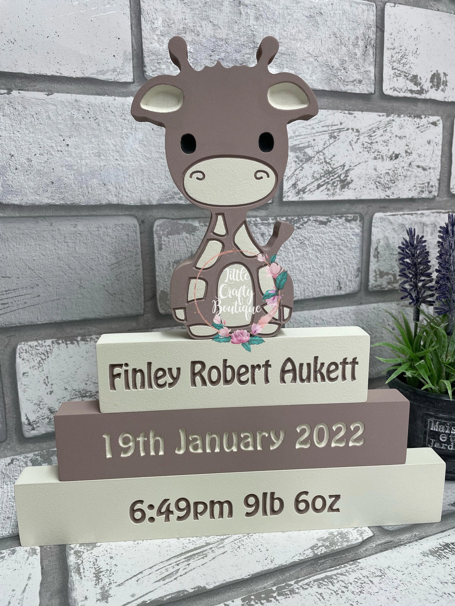 Personalised Engraved Stacking Blocks