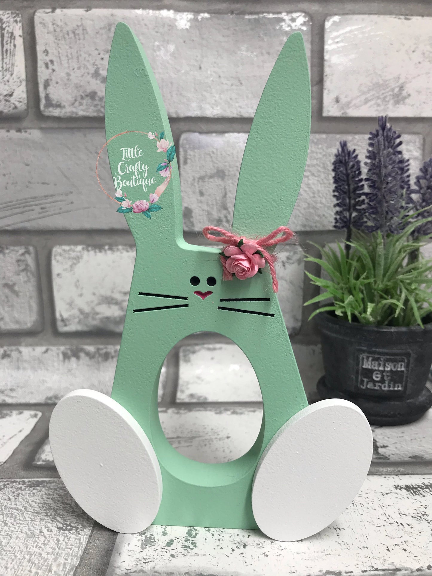 Personalised Easter Bunny Kinder/Cream Egg Holder