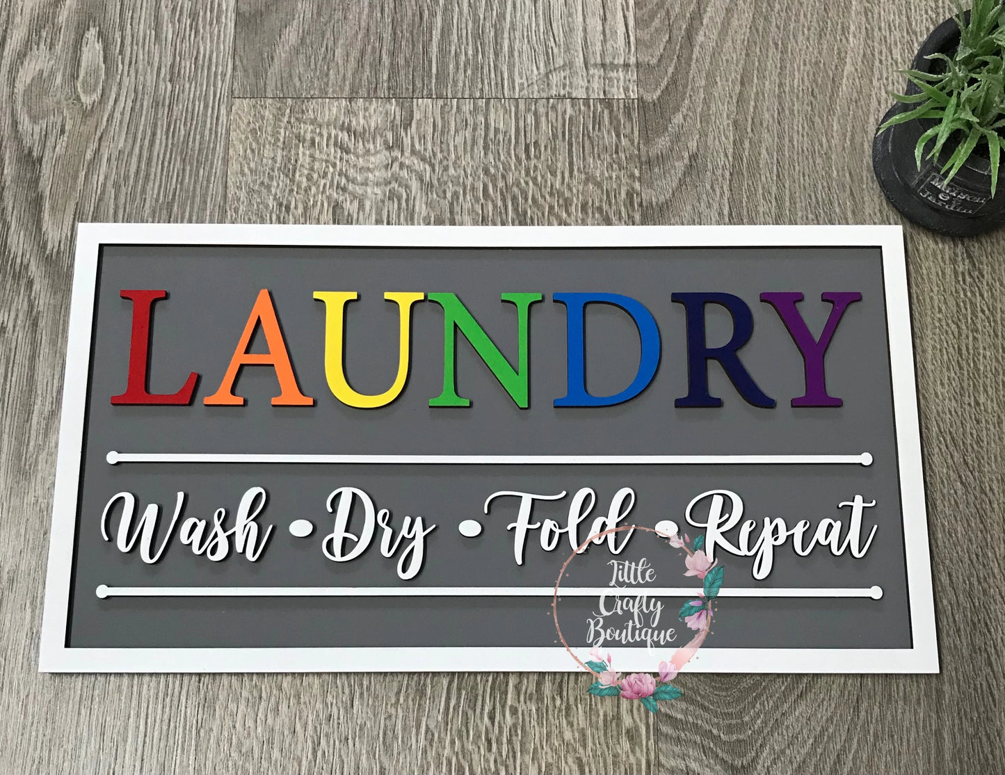 Laundry Room Plaque