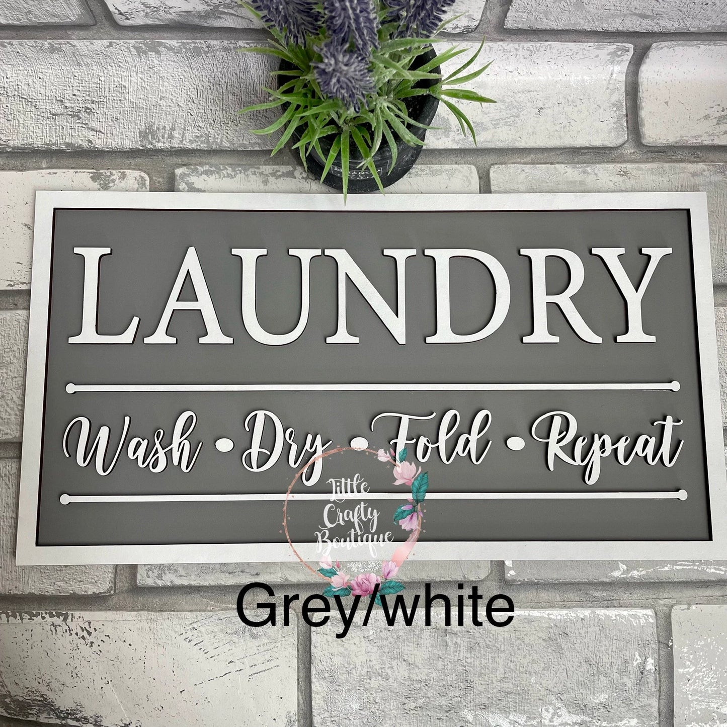 Laundry Room Plaque