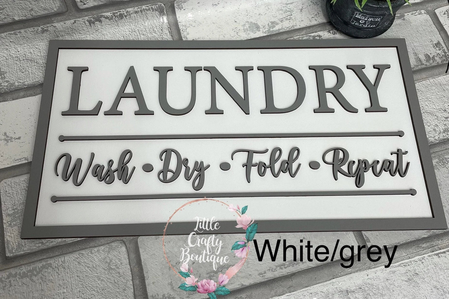 Laundry Room Plaque