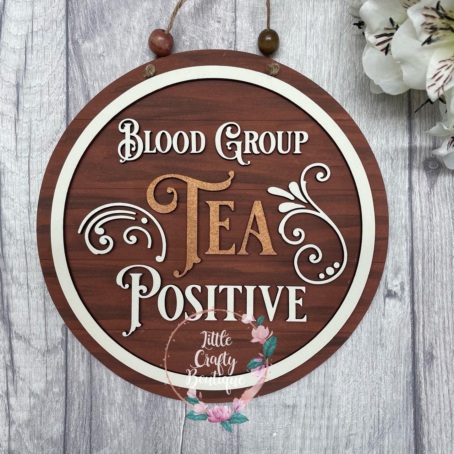 Blood group tea positive plaque