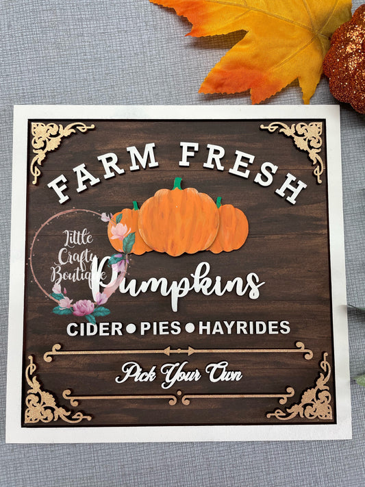 Farm Fresh Pumpkins