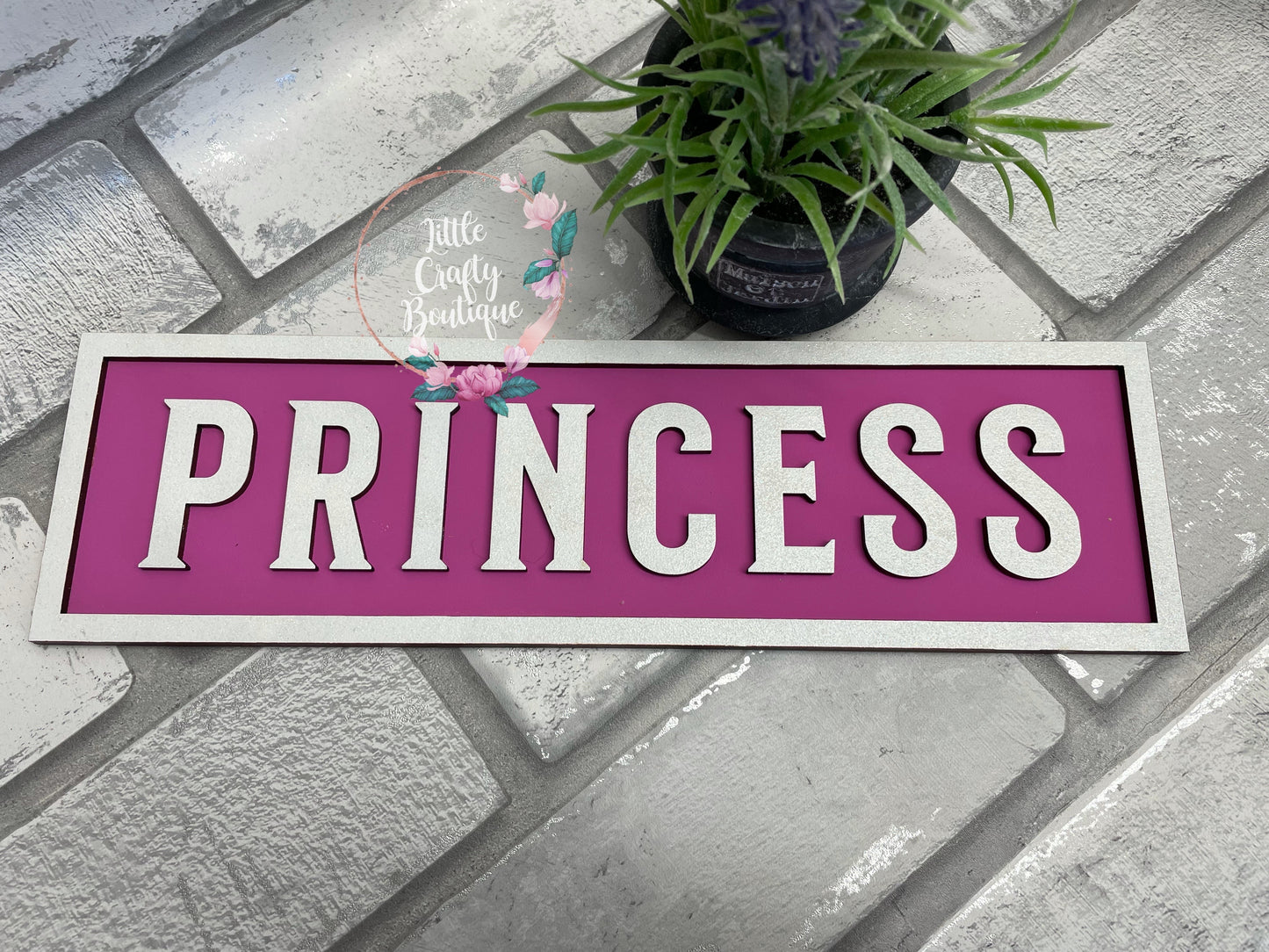 Princess plaque