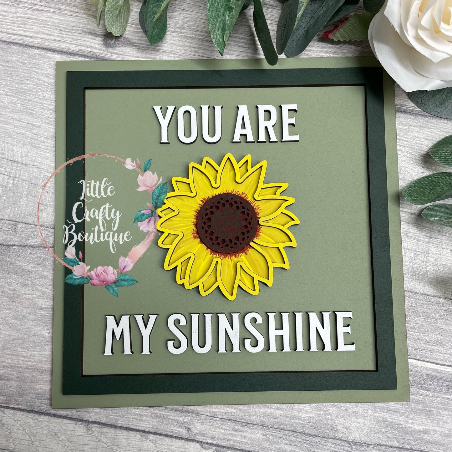 You are my sunshine plaque