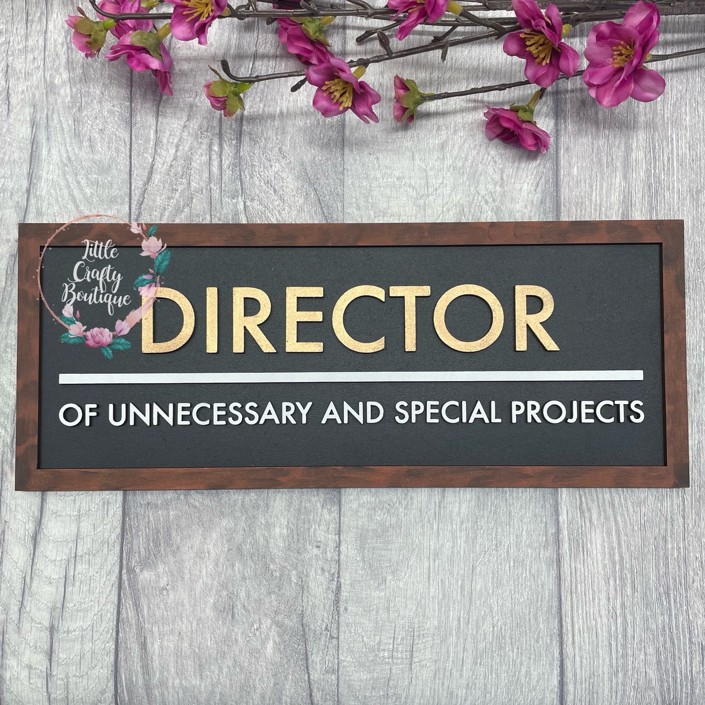 Director plaque