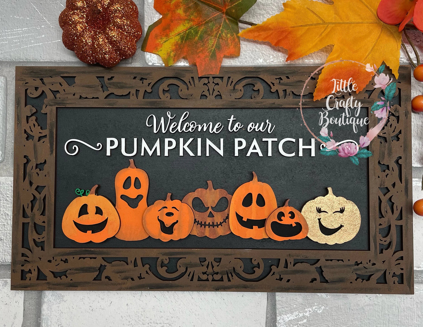 Welcome To Our Pumpkin Patch - Sign/Plaque