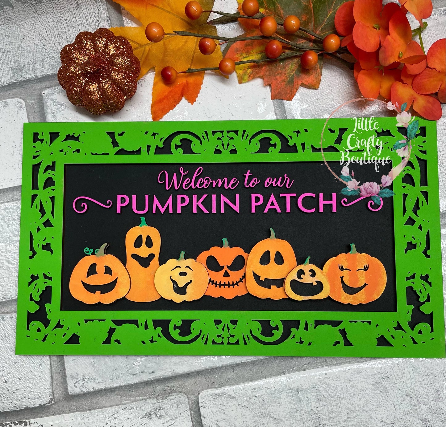 Welcome To Our Pumpkin Patch - Sign/Plaque